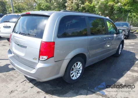 2016 Dodge Grand Caravan Sxt z USA, uszkodzony, nr VIN 2C4RDGCG9GR395907